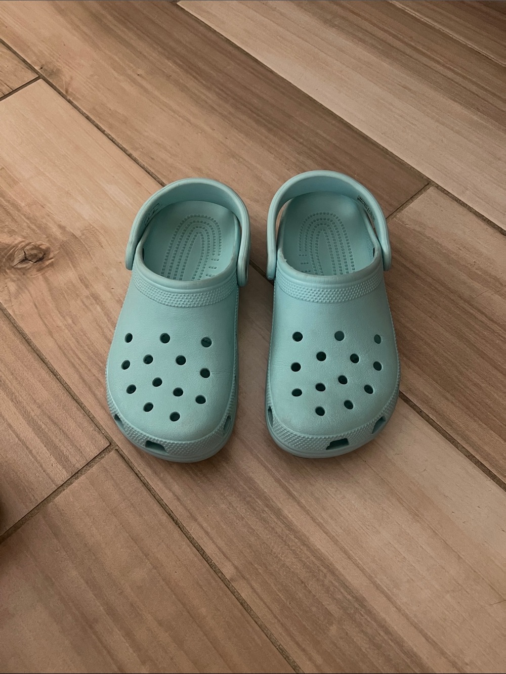 CROCS Kids Light Aqua Clog